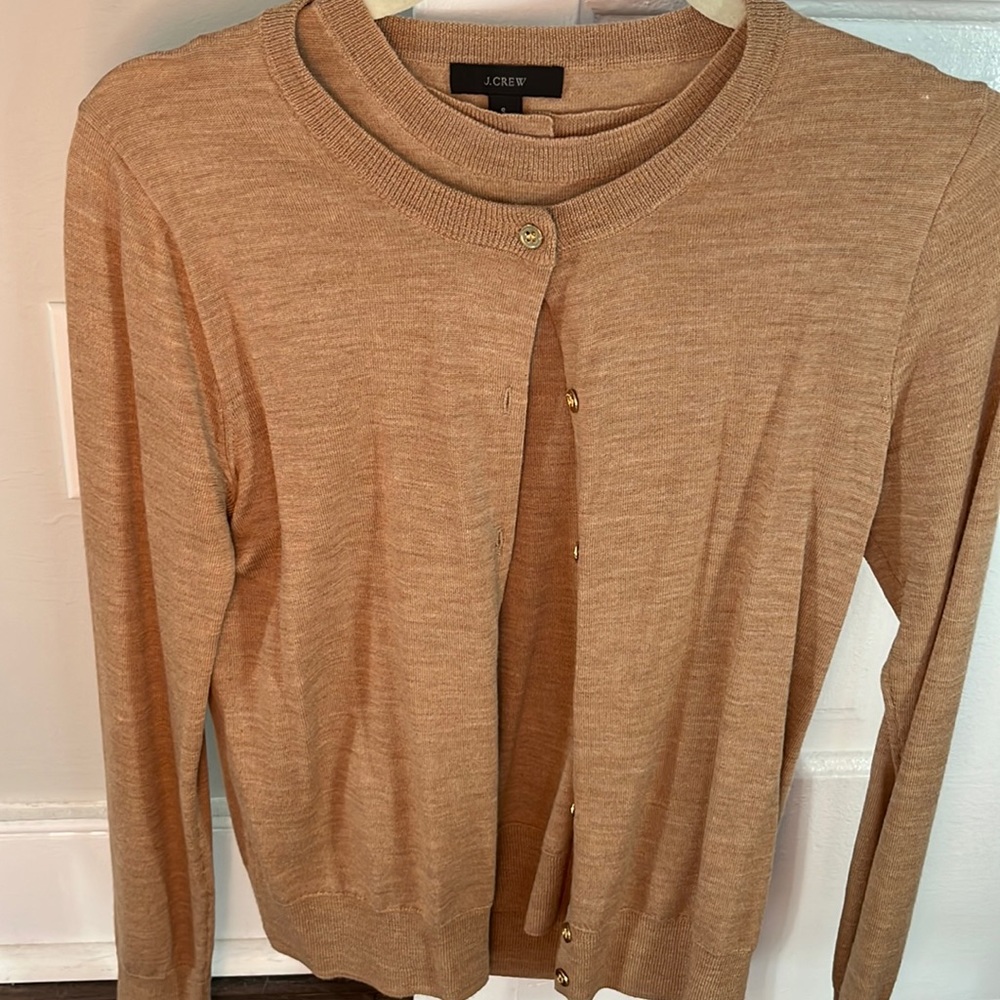 J. Crew merino wool cardigan set